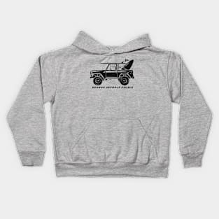 Beach Jeep Kids Hoodie